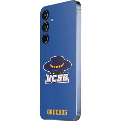 University of California-Santa Barbara UCSB Gauchos Blue Galaxy A35 5G Skin